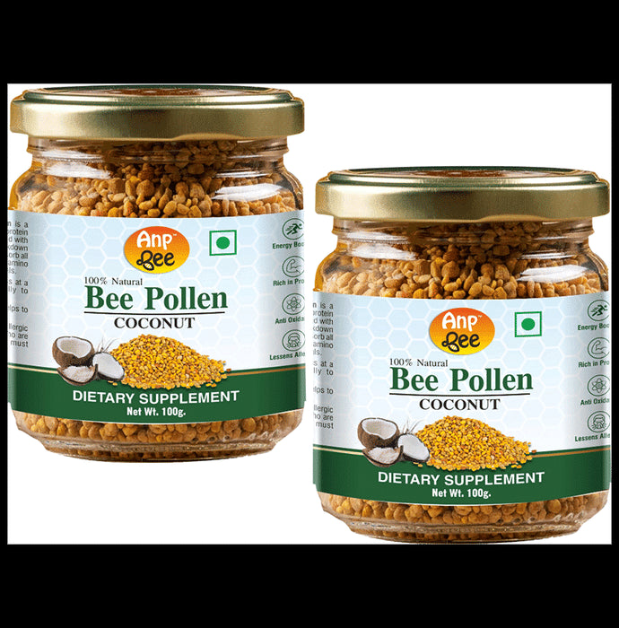 Anp Bee 100 % Natural Bee Pollen Coconut (100gm Each) - Classic Derma
