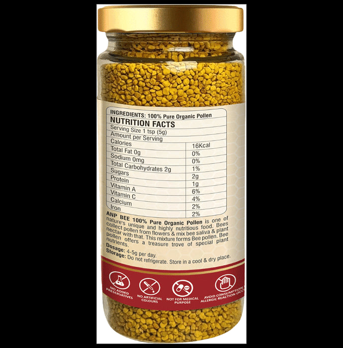 Anp Bee 100 % Organic Pollen (225gm Each)