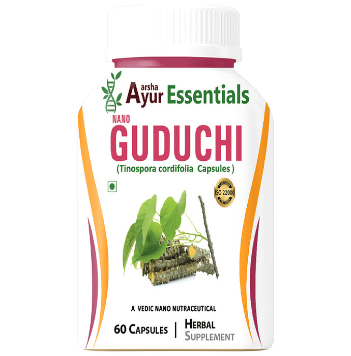 Aarsha Ayur Essentials Nano Guduchi Capsule - Classic Derma