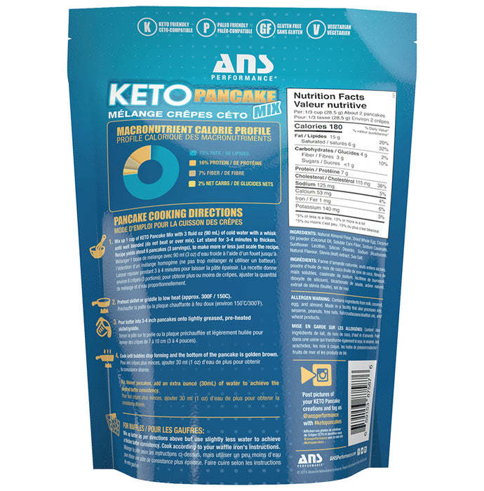 ANS Performance Apple Cinnamon Keto Pancake Mix