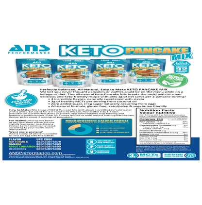 ANS Performance Apple Cinnamon Keto Pancake Mix