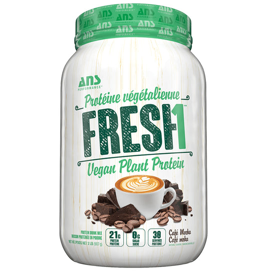 ANS Performance Cafe Mocha Fresh1 Vegan Plant Protein - Classic Derma