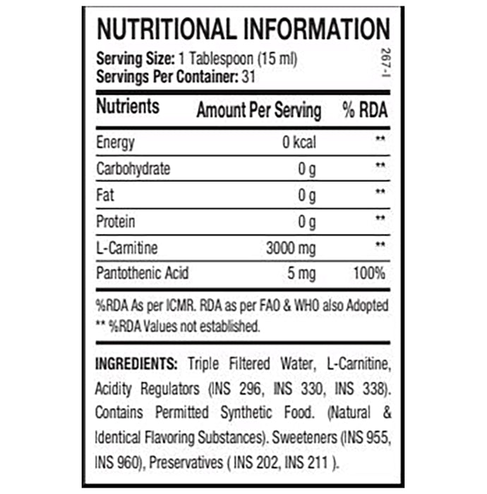 ANS Performance Diablo L-Carnitine 3000 Blue Raspberry