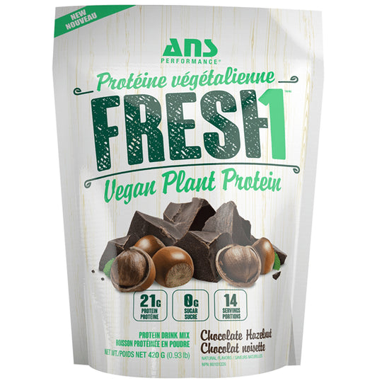 ANS Performance Fresh1 Vegan Plant Protein Powder Chocolate Hazelnut - Classic Derma