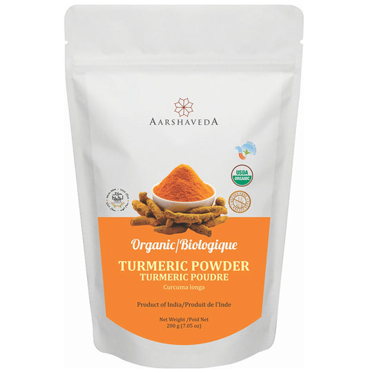 Aarshaveda Organic Turmeric Powder - Classic Derma