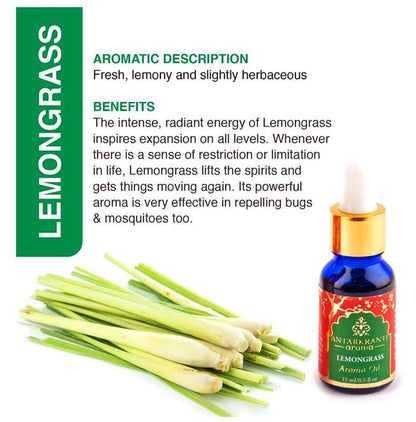 Antarkranti Aroma Lemongrass Oil