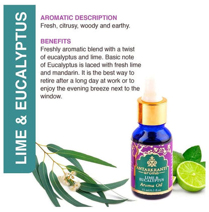 Antarkranti Aroma Lime & Eucalyptus Oil