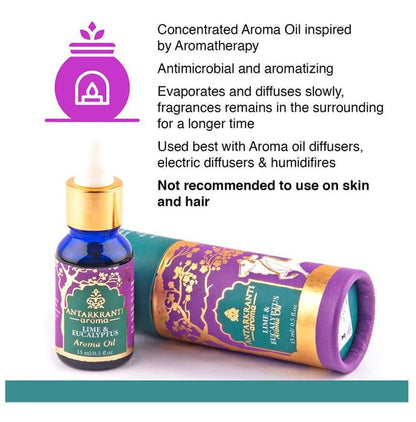 Antarkranti Aroma Lime & Eucalyptus Oil