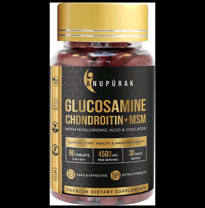 Anupurak Glucosamine Chondroitin+MSM Tablet (90 Each) - Classic Derma
