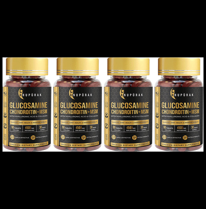 Anupurak Glucosamine Chondroitin+MSM Tablet (90 Each) - Classic Derma