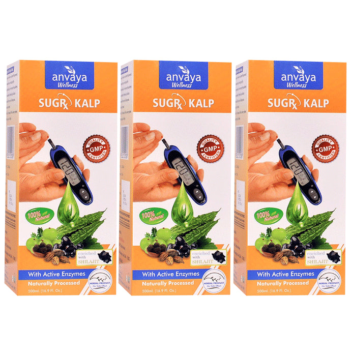Anvaya Wellness Sugrx Kalp (500ml Each) - Classic Derma