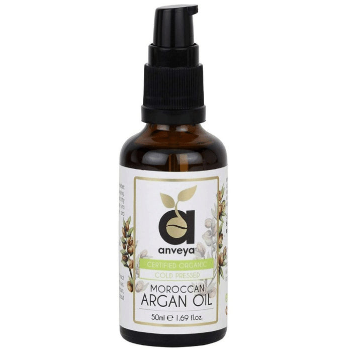 Anveya Cold Pressed Moroccan Argan Oil - Classic Derma