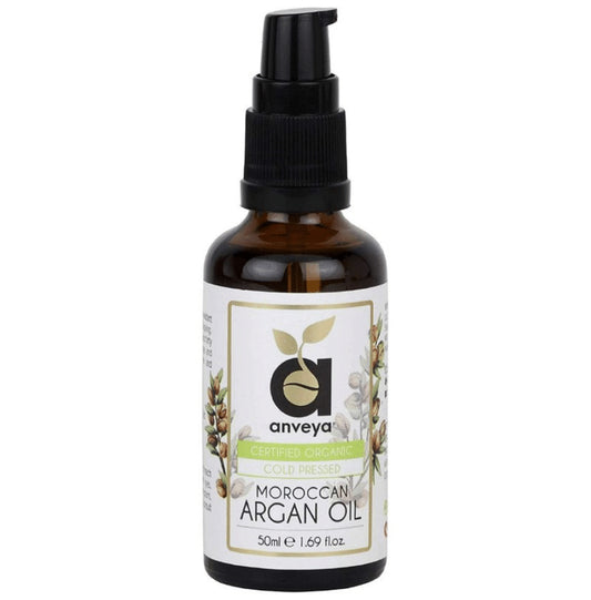 Anveya Cold Pressed Moroccan Argan Oil - Classic Derma