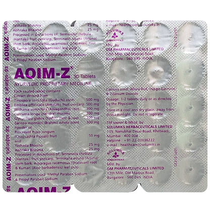 Aoim-Z Tablet