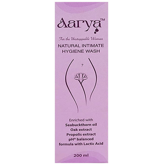 Aarya Natural Intimate Hygiene Wash for Women (200ml Each) - Classic Derma