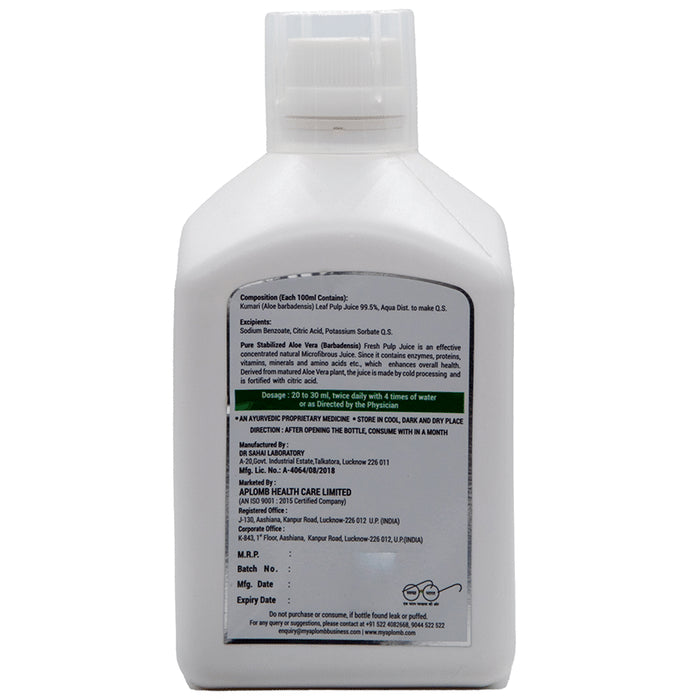 Aplomb Aloe Vera Juice