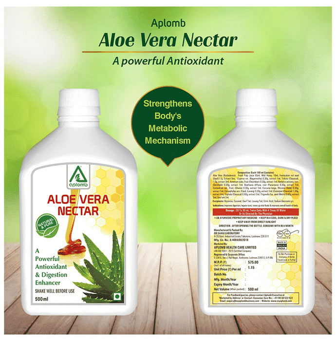 Aplomb Aloe Vera Nectar