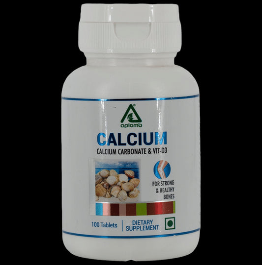 Aplomb Calcium Carbonate & Vit-D3 Tablet - Classic Derma
