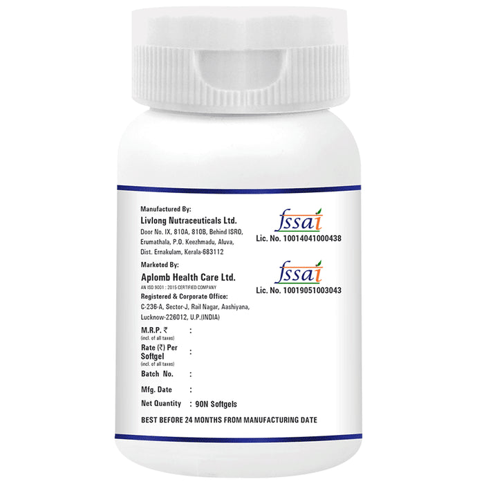 Aplomb Omega 3 Flax Seed Oil Softgel