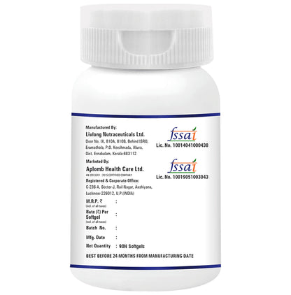 Aplomb Omega 3 Flax Seed Oil Softgel