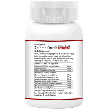 Aplomb Onefit with Ashwagandha Capsule