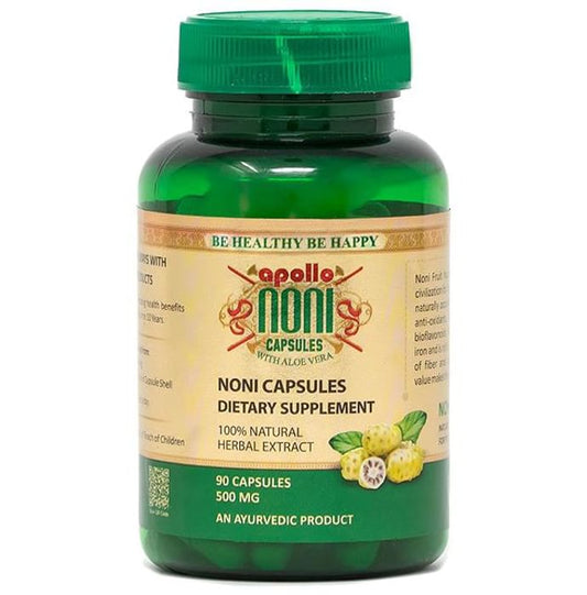 Apollo Noni 500mg Capsule with Aloevera - Classic Derma