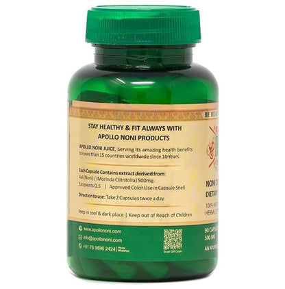 Apollo Noni 500mg Capsule with Aloevera