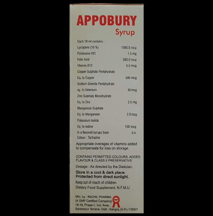 Appobury Syrup