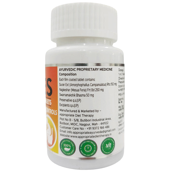 Appropri-ate Piles Tablet