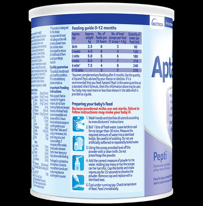 Aptamil Pepti Extensively Hydrolysed Whey-Based Formula (0-12 Months)