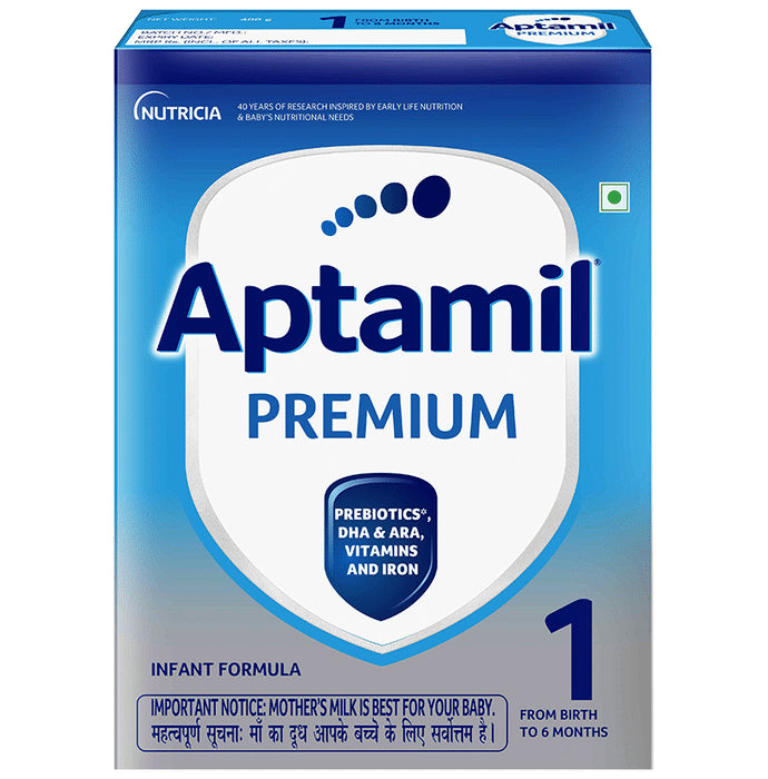 Aptamil Premium Stage 1 from Birth to 6 Month Infant Formula - Classic Derma