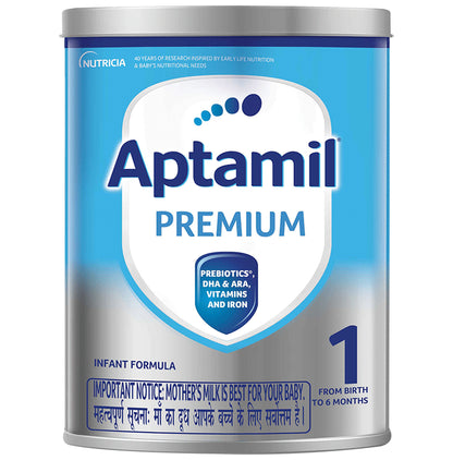 Aptamil Premium Stage 1 from Birth to 6 Month Infant Formula - Classic Derma