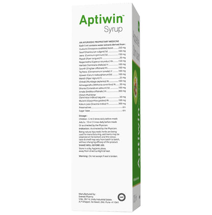 Aptiwin Appetite Stimulant Syrup (225ml Each)