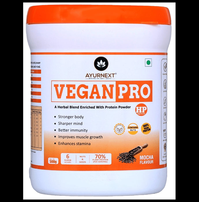 Ayurnext Vegan Pro HP Powder Mocha - Classic Derma
