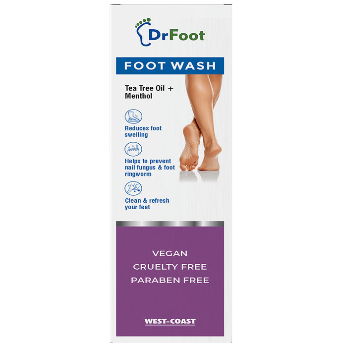 Dr Foot Foot Wash Tea Tree Oil & Menthol - Classic Derma