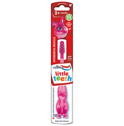 Aquafresh 3+Years Little Teeth Toothbrush Bunny - Classic Derma