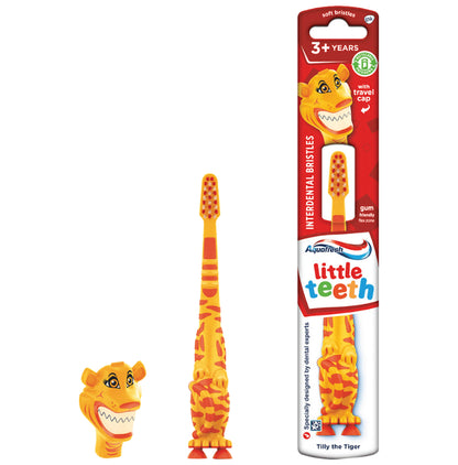 Aquafresh 3+Years Little Teeth Toothbrush Tiger