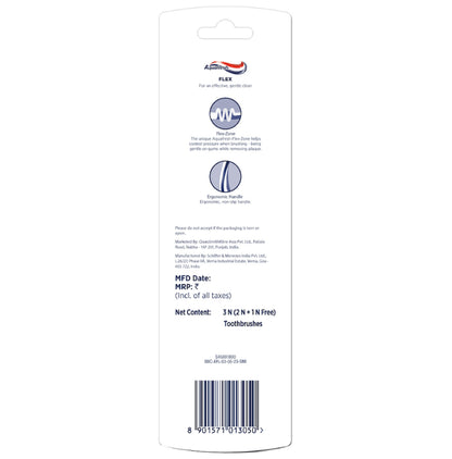 Aquafresh Soft Flex Zone Toothbrush Buy 2 Get 1 Free