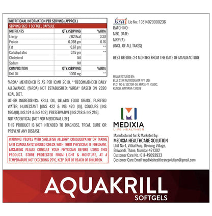 Aquakrill Softgels