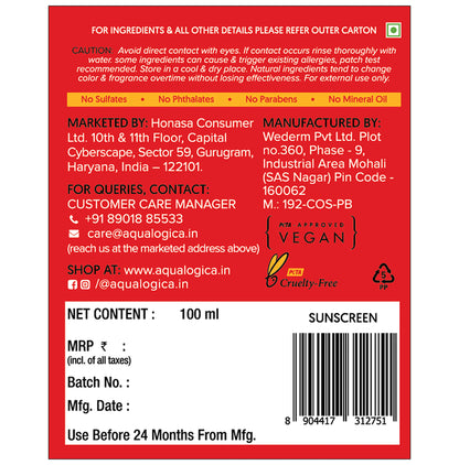 Aqualogica Detan+ Dewy Sunscreen Spray SPF 50 PA++++