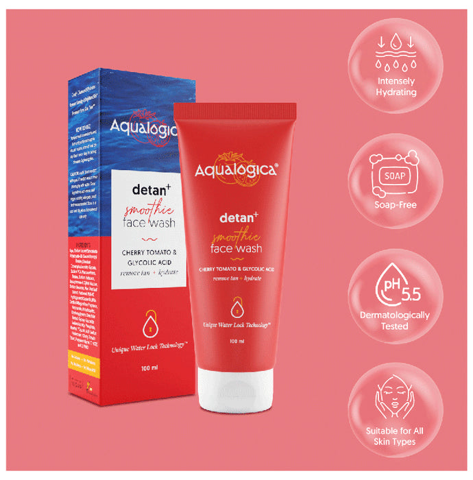 Aqualogica Detan+ Smoothie Face Wash
