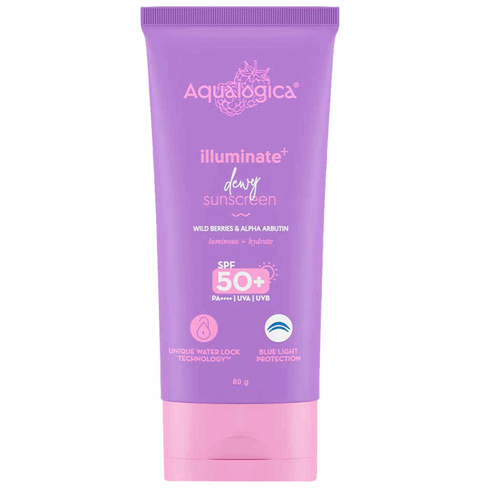 Aqualogica Illuminate+ Dewy Sunscreen SPF 50 PA++++ - Classic Derma