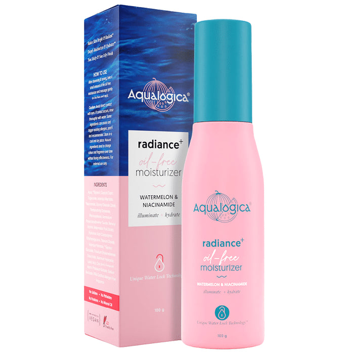 Aqualogica Radiance+ Oil Free Sunscreen for UVA/B & Blue Light Protection - Classic Derma