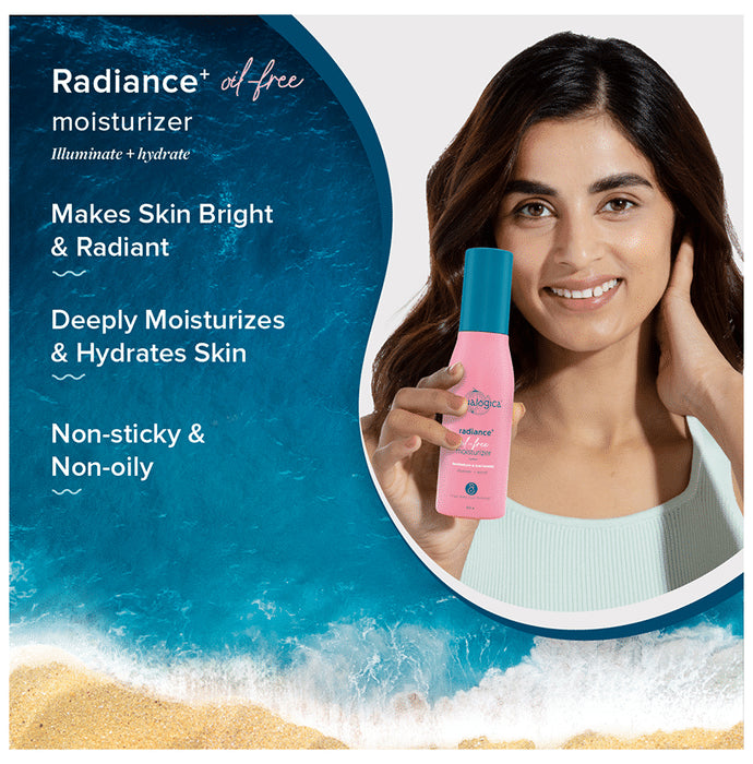 Aqualogica Radiance+ Oil Free Sunscreen for UVA/B & Blue Light Protection