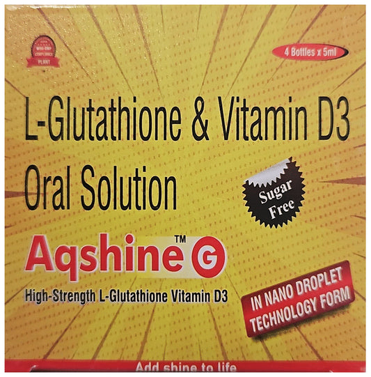 Aquashine G Oral Solution Sugar Free - Classic Derma