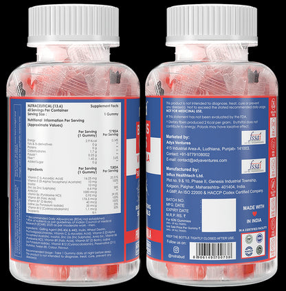 Nutrabud Biotin Plus Gummies Strawberry