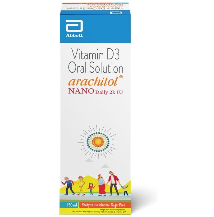 Arachitol Nano Daily 2K IU Sugar Free Oral Solution - Classic Derma