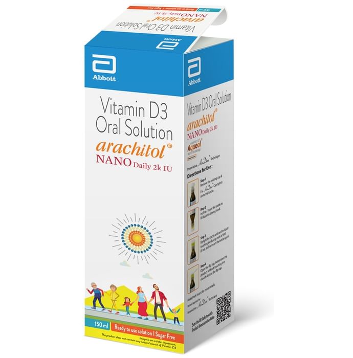 Arachitol Nano Daily 2K IU Sugar Free Oral Solution