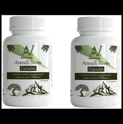 Aravalli Neem Capsule (30 Each) - Classic Derma