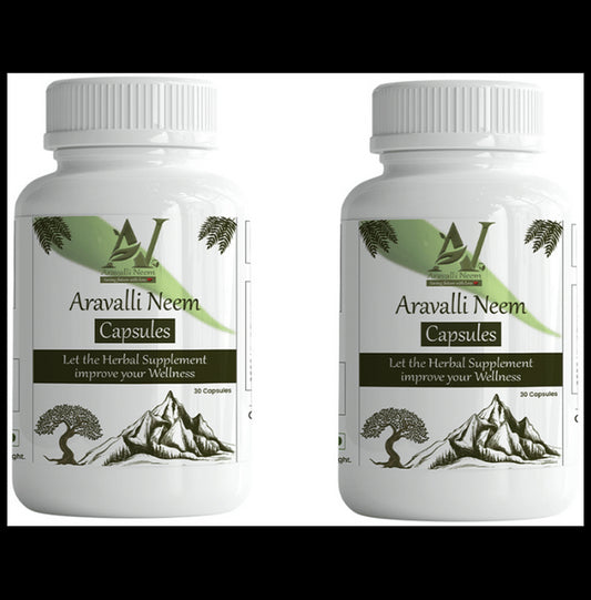 Aravalli Neem Capsule (30 Each) - Classic Derma